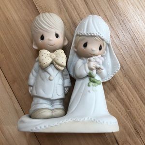 Precious Moments bride and groom figure